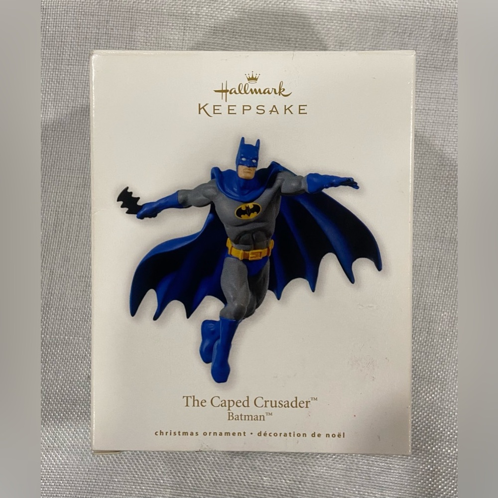 2010 Hallmark Keepsake Batman The Caped Crusader Christmas Ornament